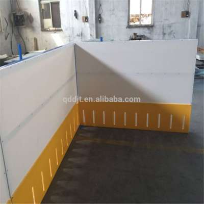 Ice rink fence/HDPE ice rink board system